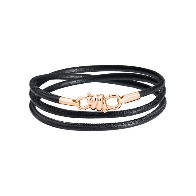 DODO Mod. DBB9008KNOT0LEN9RM Gold 9kt unisex rose gold bracelet.
