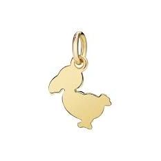 Gold unisex charm featuring DODO Mod. DMB2001JUNIS000OG design.