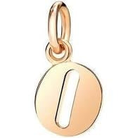 Gold unisex ciondolo pendant DODO Mod. DMB2018LETOL0009R in elegant design