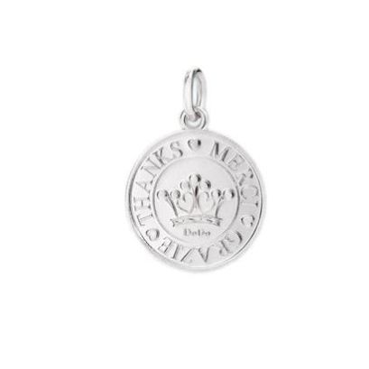 DODO Mod. DMB5010COINS000AG unisex gold ciondolo pendant showcasing intricate design and craftsmanship.