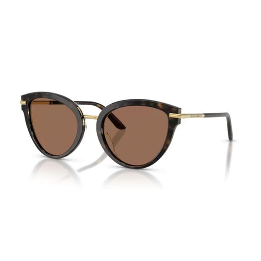 DOLCE & GABBANA MOD. DG 4492 acetate sunglasses for ladies, stylish tortoiseshell design with brown lenses.
