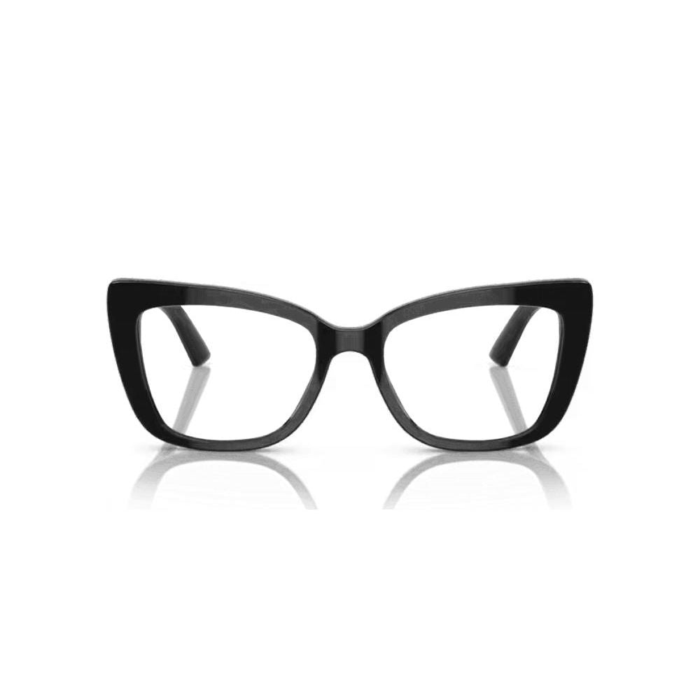 DOLCE & GABBANA MOD. PRINTED DG 3308 acetate eyeglasses for ladies, frontal view.