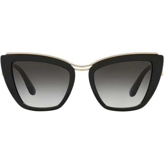 DOLCE & GABBANA SUNGLASSES Mod. DEVOTION DG 6144 for ladies in black acetate with official packaging.