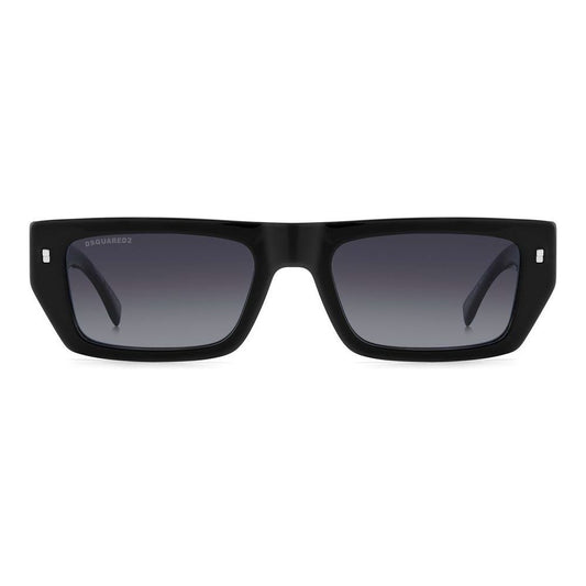 DSQUARED2 MOD. ICON 0011_S acetate sunglasses for gentlemen in black frame.