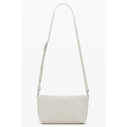 Desigual Beige Polyethylene Women Handbag with removable shoulder handle and contrasting details displayed front view.