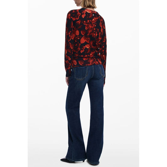Desigual Black Viscose Women Sweater