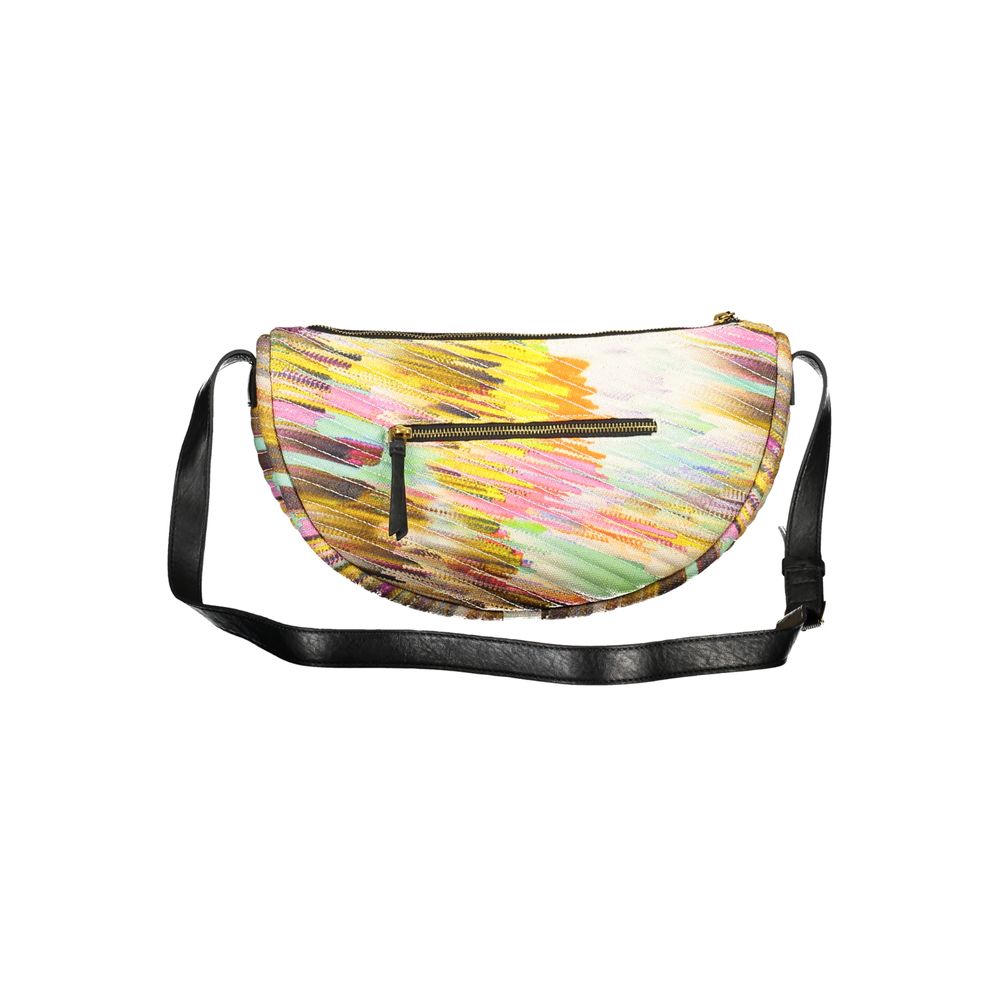 Desigual Giallo Polyester Woman Shoulder Bag