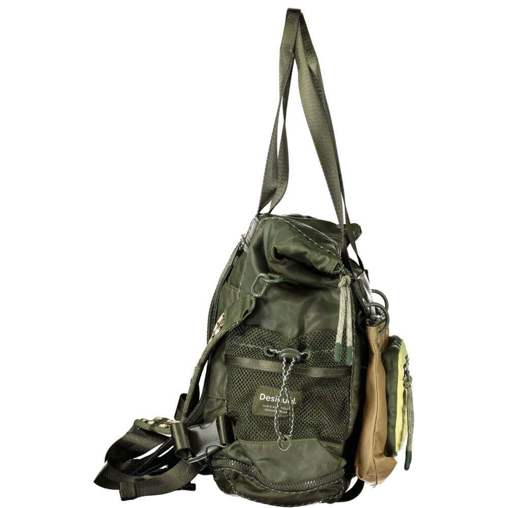 Desigual Verde Polyester Woman Backpack