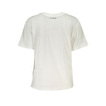 Desigual White Cotton Women T-Shirt