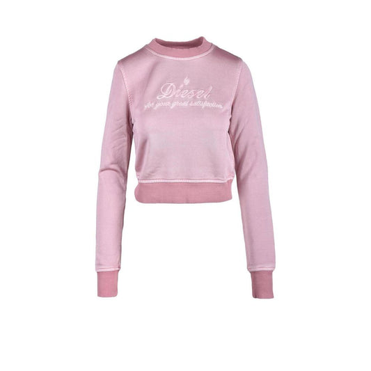 Diesel Pink Viscose Sweatshirt 1728,71956299936,Clothing,Diesel,IT40|S,New with tags,Pink,Sportswear - Clothing,Sweatshirt - Sportswear - Clothing,Women
