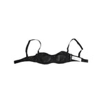 Dolce & Gabbana Black Lace Underwire Bra Lingerie Underwear with intricate detailing and two hook closure; crafted in Italy for comfort and elegance.