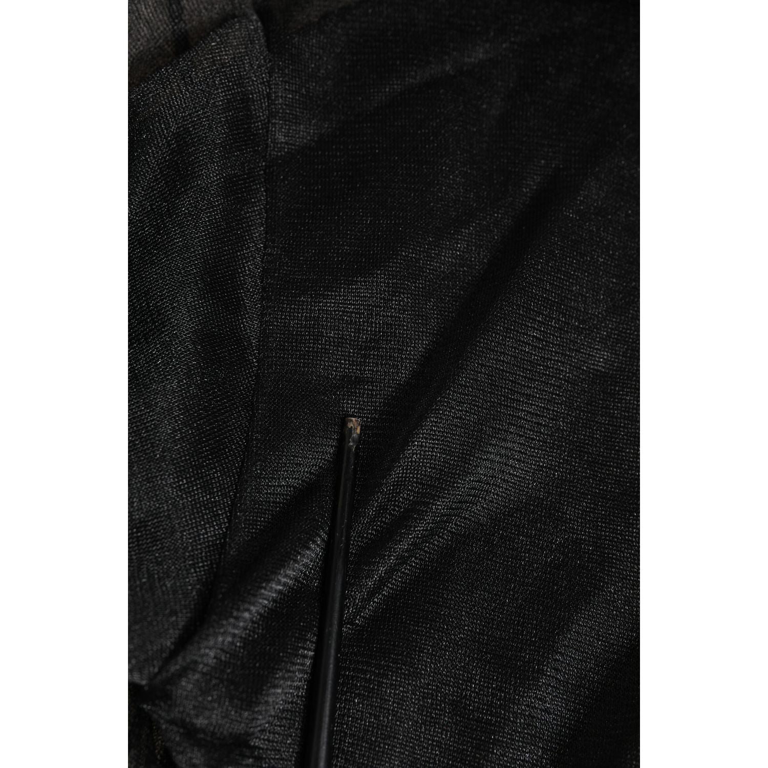 Dolce & Gabbana Black Logo Polyester CrewNeck Sweatshirt Sweater