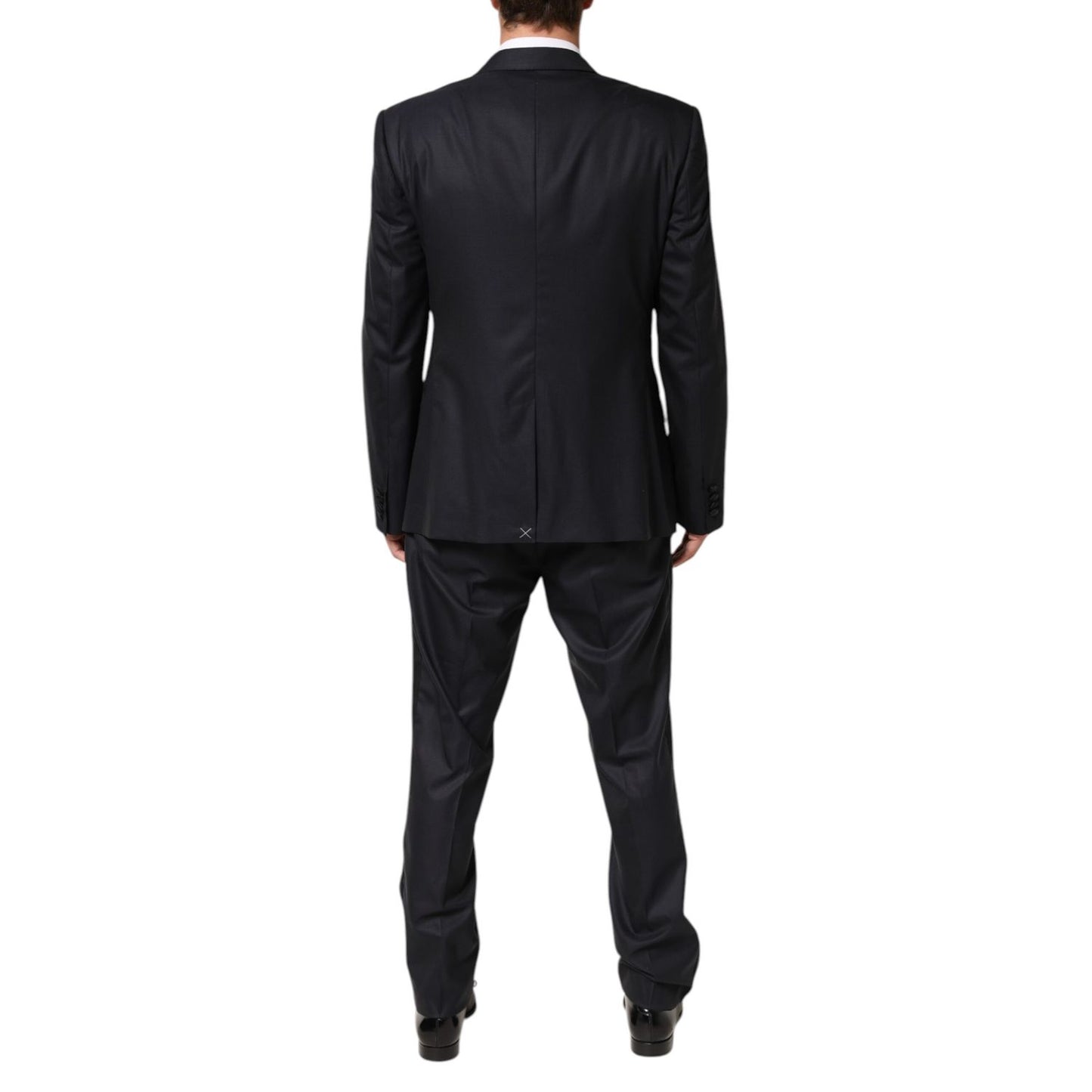 Dolce & Gabbana Black MARTINI 2 Buttons Suit 3 Piece Suit