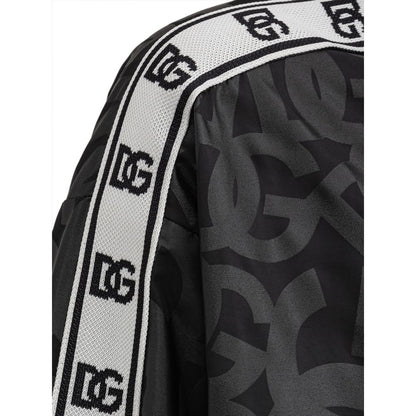 Dolce & Gabbana Black Polyester Shell Jacket 1728,67397976224,Black,Clothing,Dolce & Gabbana,Jackets & Coats - Clothing,Jackets - Men - Clothing,Men,Men - Clothing,New with tags,S,Shell Jackets - Jackets & Coats - Clothing