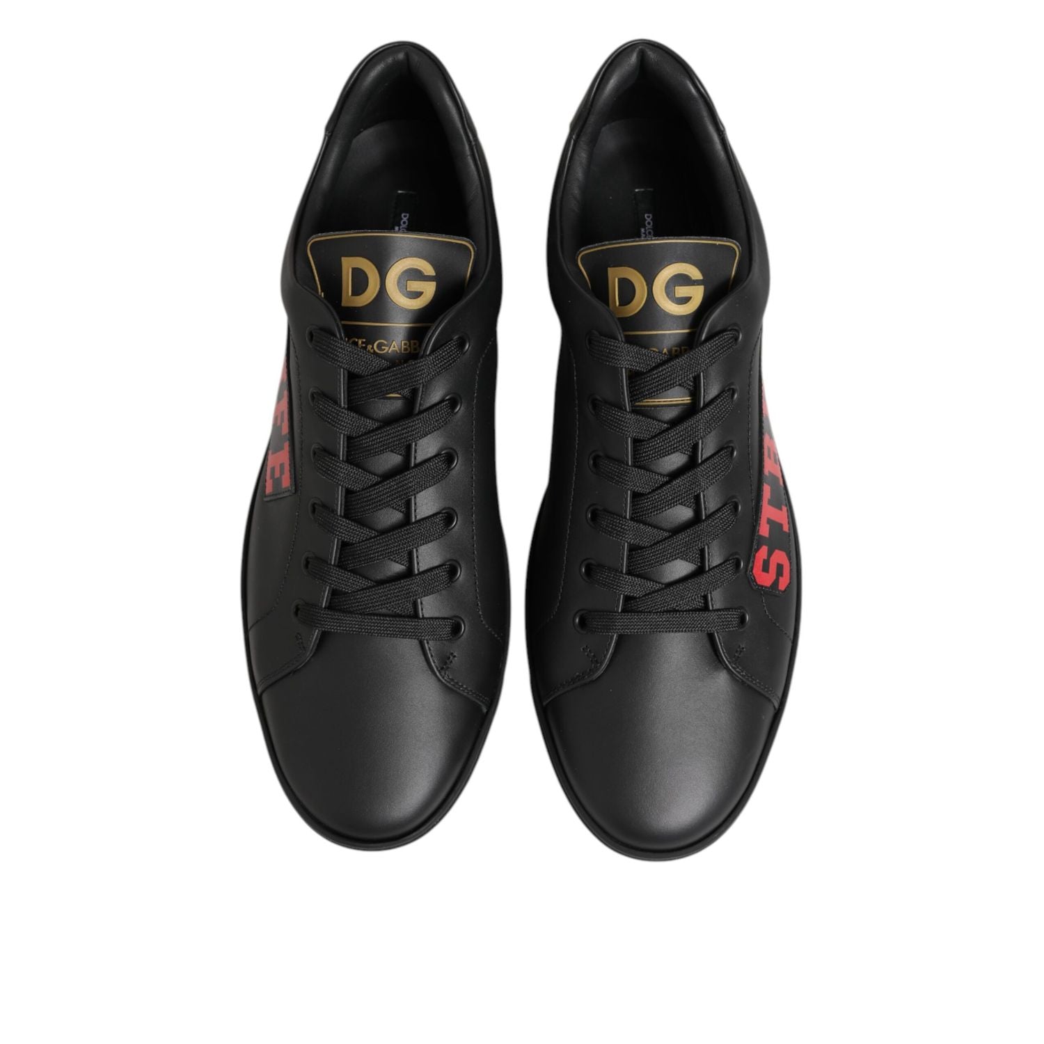 Dolce & Gabbana Black Street Life Low Top Men Sneakers Shoes