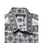 Dolce & Gabbana Multicolor Monkey Tie Print GOLD Dress Shirt, premium cotton, elegant formal wear, slim fit, button-down style.