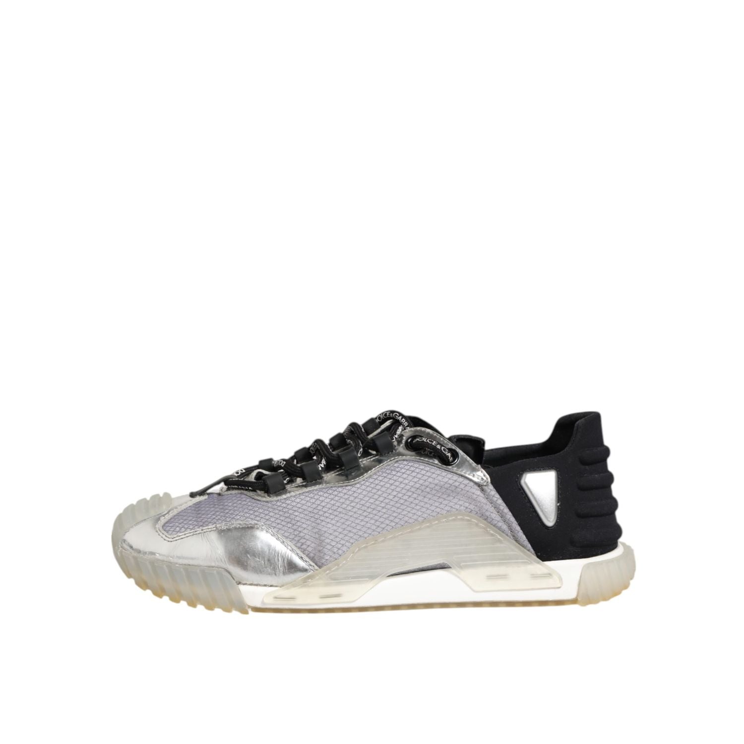 Dolce & Gabbana Multicolor Silver Logo Low Top NS1 Sneakers Shoes