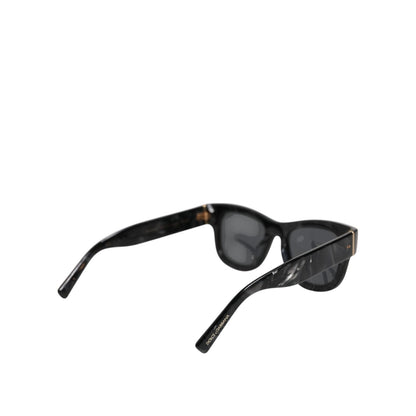 Dolce & Gabbana Pearl White Acetate Frame Domenico Shade Sunglasses