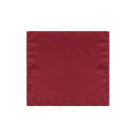 Dolce & Gabbana Red Silk Pocket Square, luxurious 100% silk, size 31x31, Bordeaux color, SKU GR412E FU1AU.