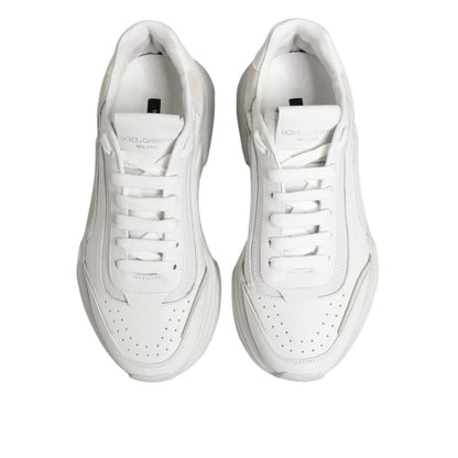 Dolce & Gabbana White Daymaster Low Top Men Sneakers Shoes