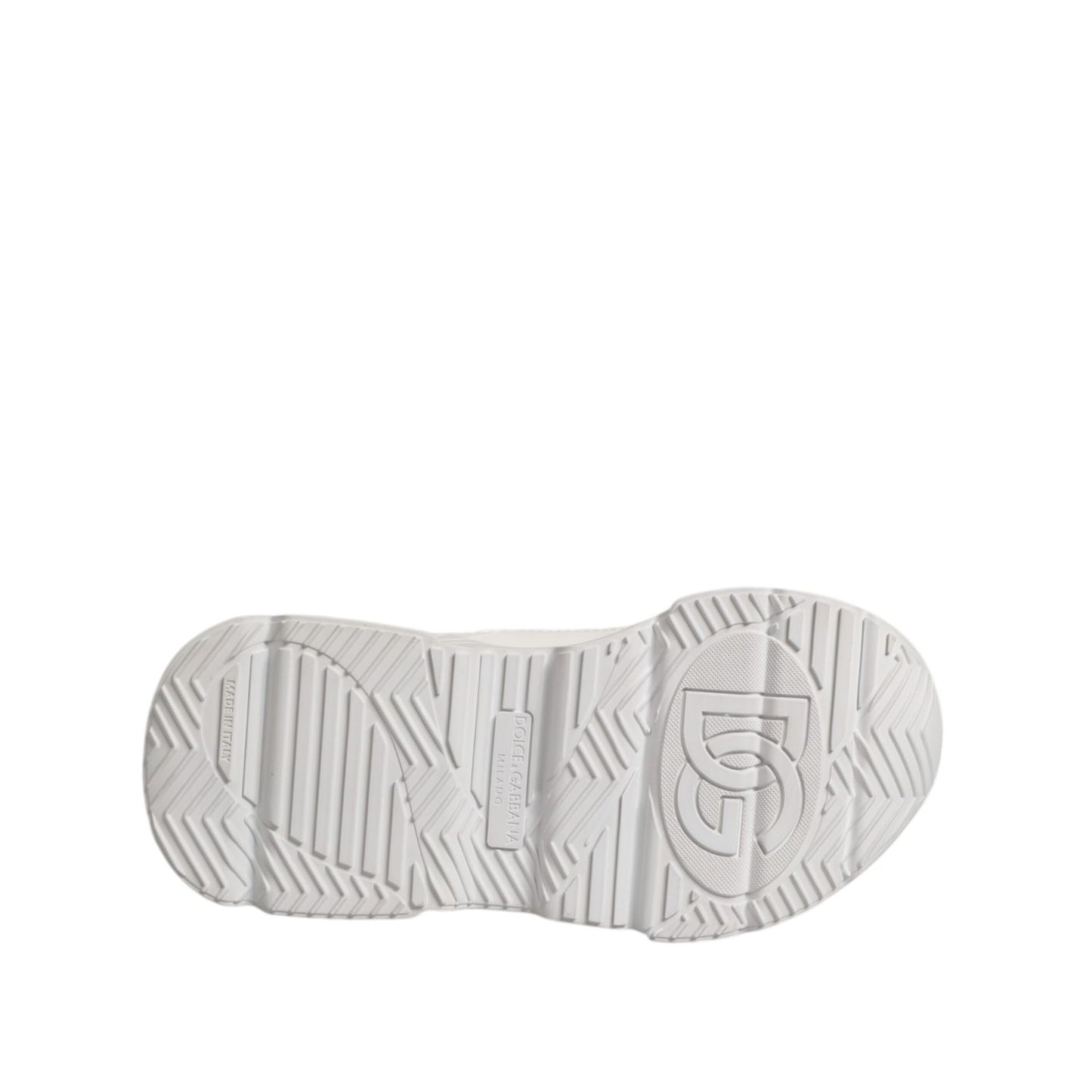 Dolce & Gabbana White Daymaster Low Top Sneaker Shoes