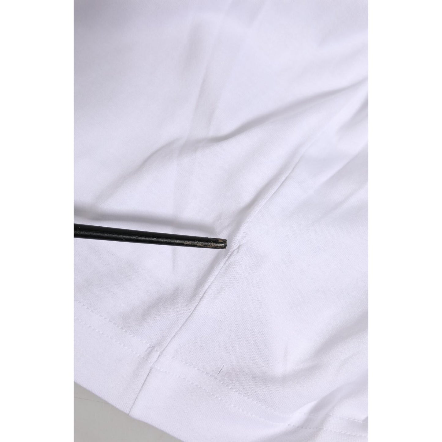 Dolce & Gabbana White Short Sleeves DG Logo Print Top T-shirt Dolce & Gabbana