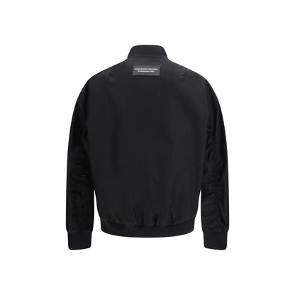 Dsquared² Black Polyamide Bomber 1728,72470364320,Black,Bombers - Jackets & Coats - Clothing,Clothing,Dsquared²,IT46 | S,IT50 | L,IT52 | XL,Jackets & Coats - Clothing,Men,New with tags