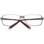Dsquared² Blue Metal Frames with brown temples, model DQ5057-091-56, front and back view, size 56/13/140 mm, eyewear for men.