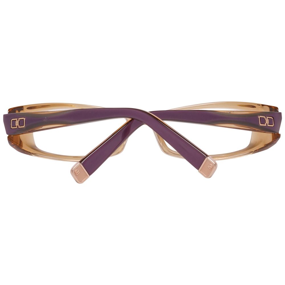 Back view of Dsquared² Brown Plastic Frames with purple arms, model DQ5020-045-51, featuring polarized lenses and dimensions 51/14/135 mm.
