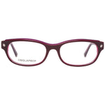 Dsquared² Purple Metal Frames for women, style DQ5022-083-51, 51/16/135mm, featuring purple metal design and filter 3 optics.