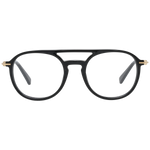 Dsquared² Sleek Black Full-Rim Designer Eyewear, unisex metal and plastic frame, black color, sophisticated fashion eyeglasses