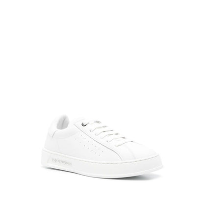EMPORIO ARMANI EXCLUSIVE Emporio Armani Leather sneakers with logo Sneakers