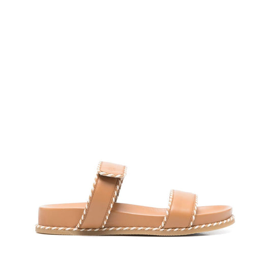 EMPORIO ARMANI EXCLUSIVE Emporio Armani Sandals with nappa strap and two-tone profiles Sandals