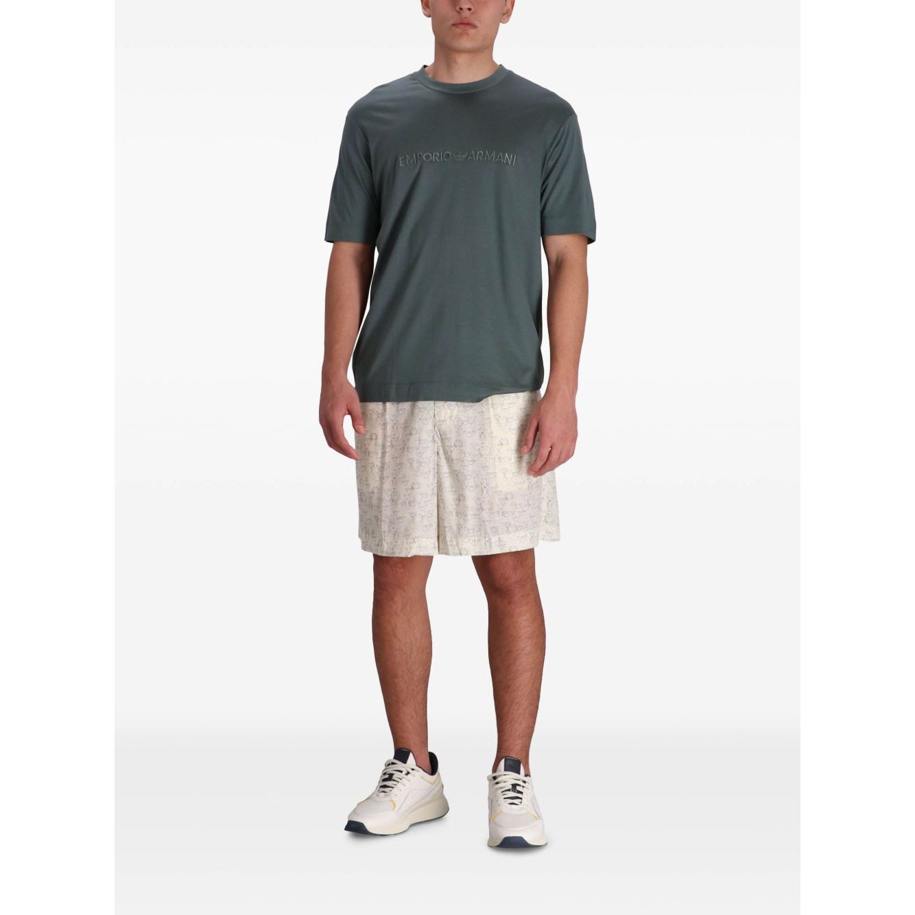 EMPORIO ARMANI EXCLUSIVE Shorts White Short trousers