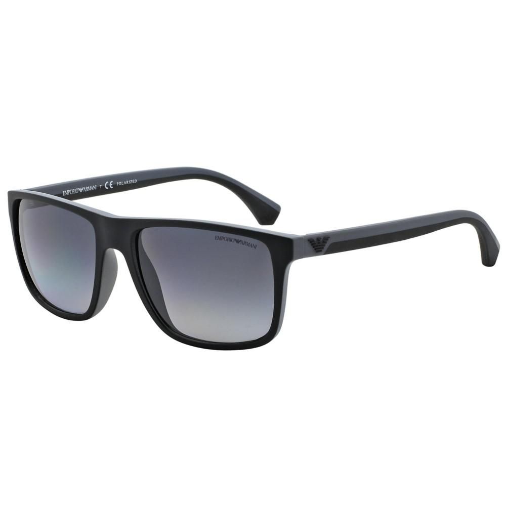 EMPORIO ARMANI MOD. EA 4033 gent sunglasses with black frame and tinted lenses.