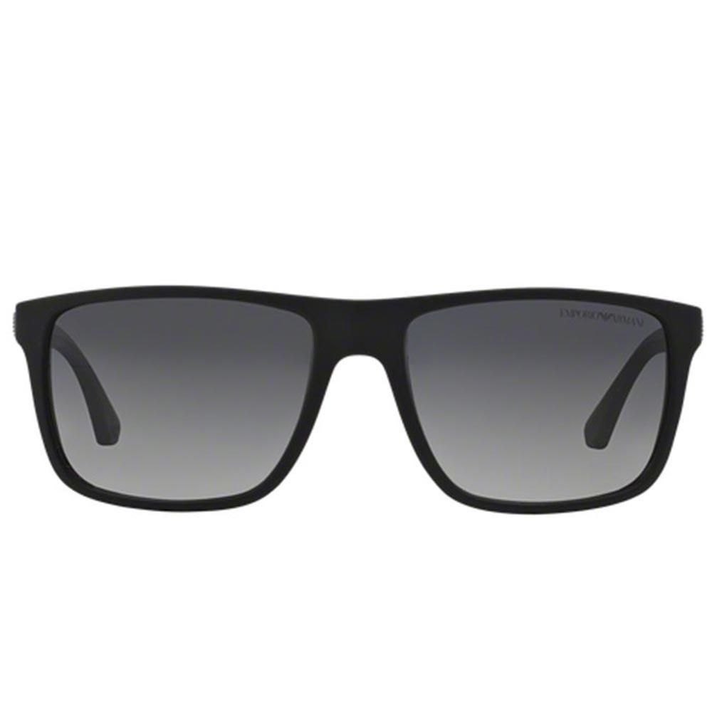 EMPORIO ARMANI MOD. EA 4033 sunglasses for gent, sleek black frame with gradient lenses, stylish eyewear choice.