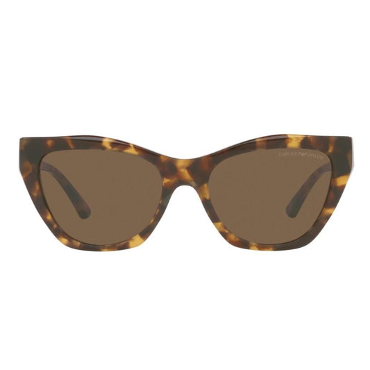 EMPORIO ARMANI MOD. EA 4176 acetate sunglasses for ladies with tortoiseshell frame and brown lenses.