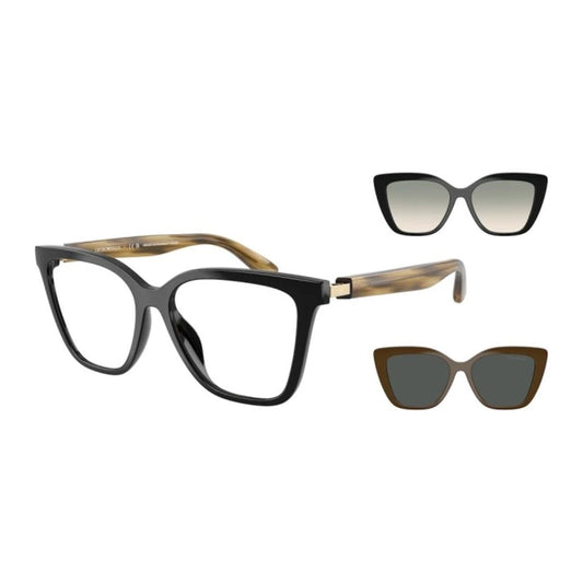 EMPORIO ARMANI MOD. EA 4254U WITH CLIP ON SUNGLASSES & EYEWEAR