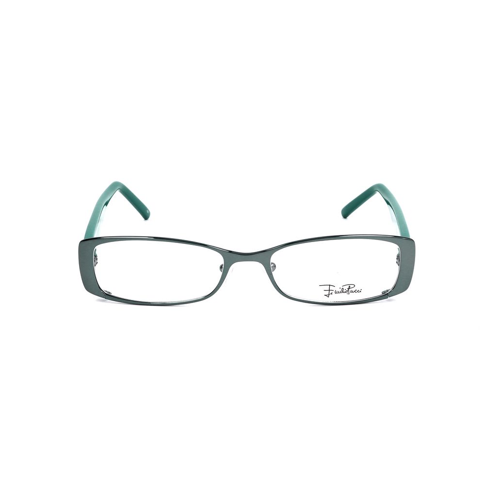 Emilio Pucci Bicolor Metal Frames in aquamarine, women's glasses EP213144452, size 52/17/135 mm