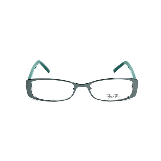 Emilio Pucci Bicolor Metal Frames in aquamarine, women's glasses EP213144452, size 52/17/135 mm