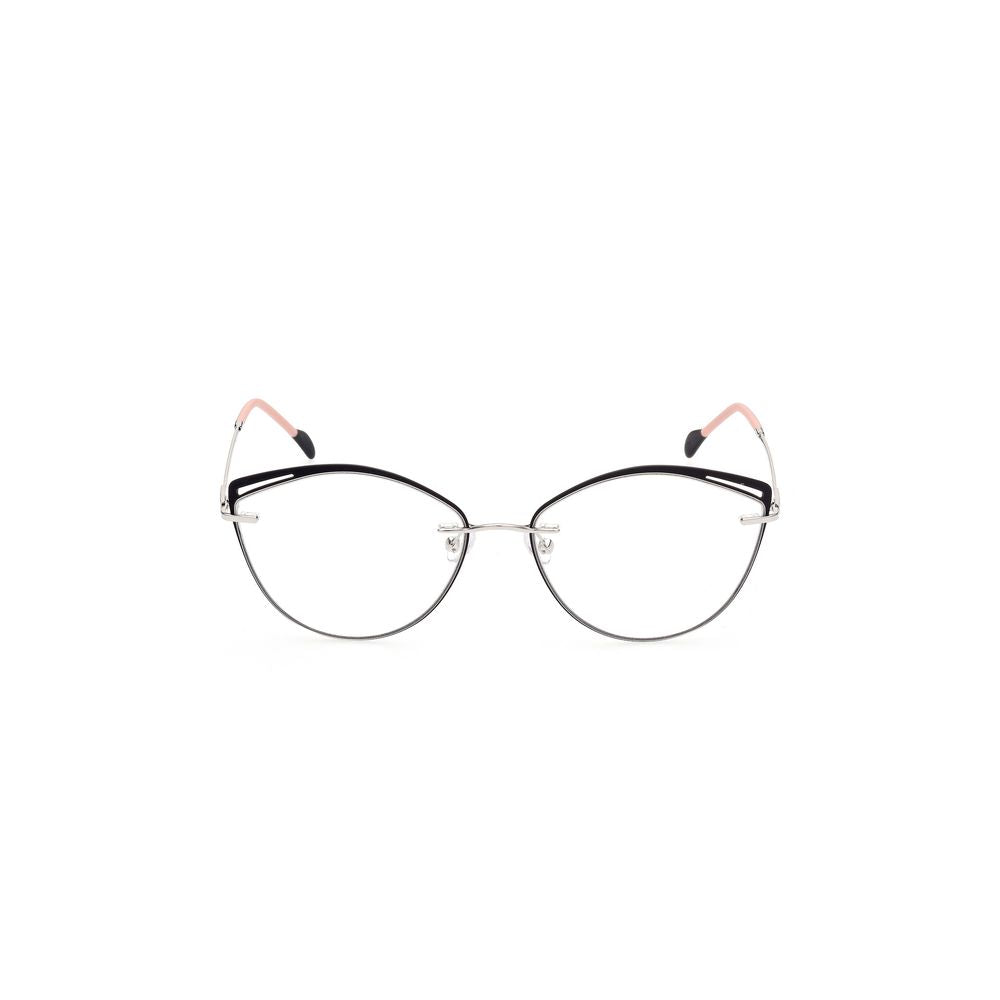 Emilio Pucci Black Metal Frames stylish women's glasses EP5194, black metal, 56/15/140 mm, sleek design.
