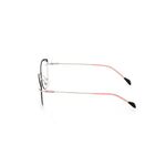 Emilio Pucci Black Metal Frames - Side view of EP5194-56005 glasses with metal frame and black color, size 56/15/140 mm for women.