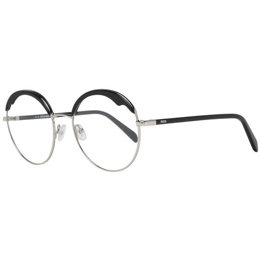 Emilio Pucci Black Metal & Plastic Glasses (Frames) Emilio Pucci