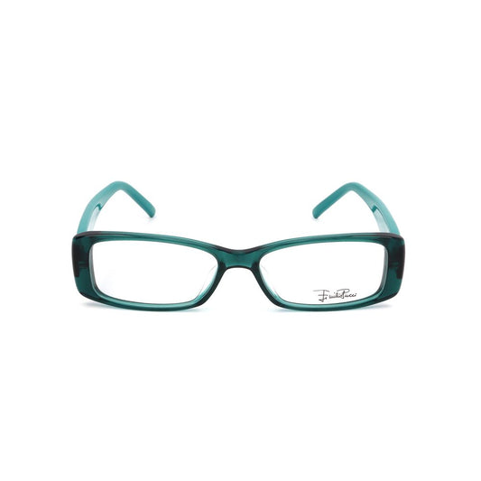 Emilio Pucci Black Plastic Frames with green accents, EP264842550, designed for women, 50/15/135 mm dimensions.