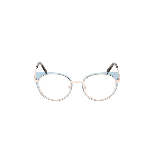 Emilio Pucci Blue Metal Frames EP5220-51086 women's glasses, metal material, lens/bridge/temple 51/19/140mm.