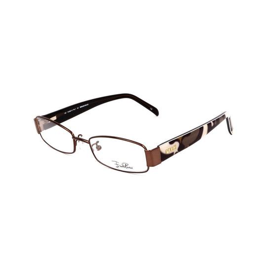 Emilio Pucci Brown Metal Frames glasses for women, model EP2136210, with dimensions 50/17/135 mm.