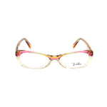 Emilio Pucci Multicolor Plastic Frames, women's glasses, 51/16/135mm size, multicolored print design, stylish eyewear.