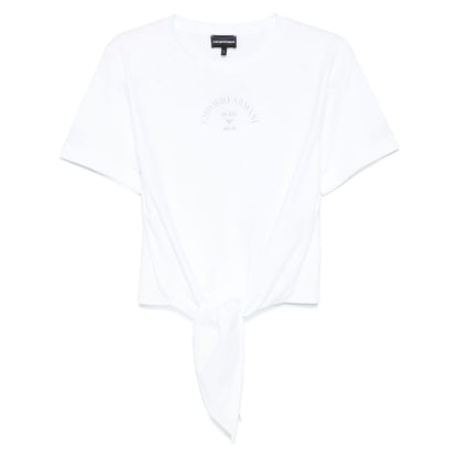 Emporio Armani Logo Print T-Shirt Topwear