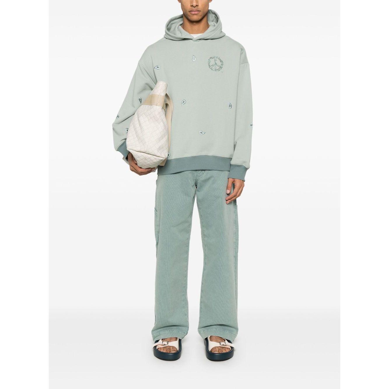 Emporio Armani Sweaters Clear Blue