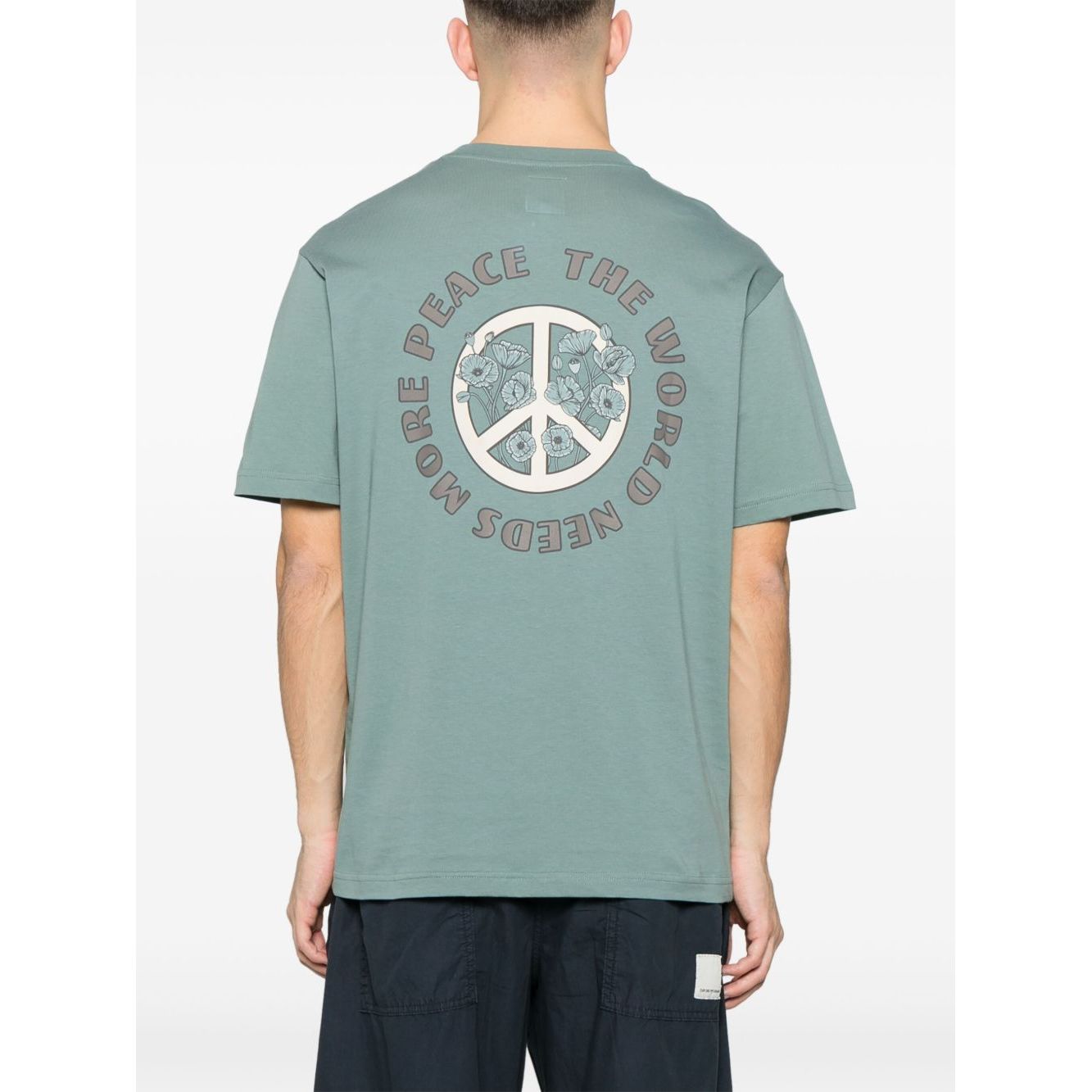 Emporio Armani T-shirts and Polos Green Topwear